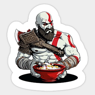 kratos Sticker